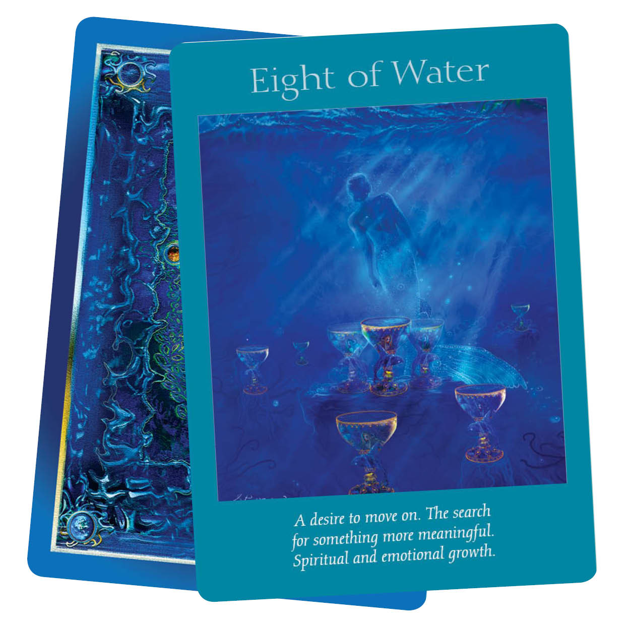 Angel Tarot - Radleigh Valentine - Eight of Water
