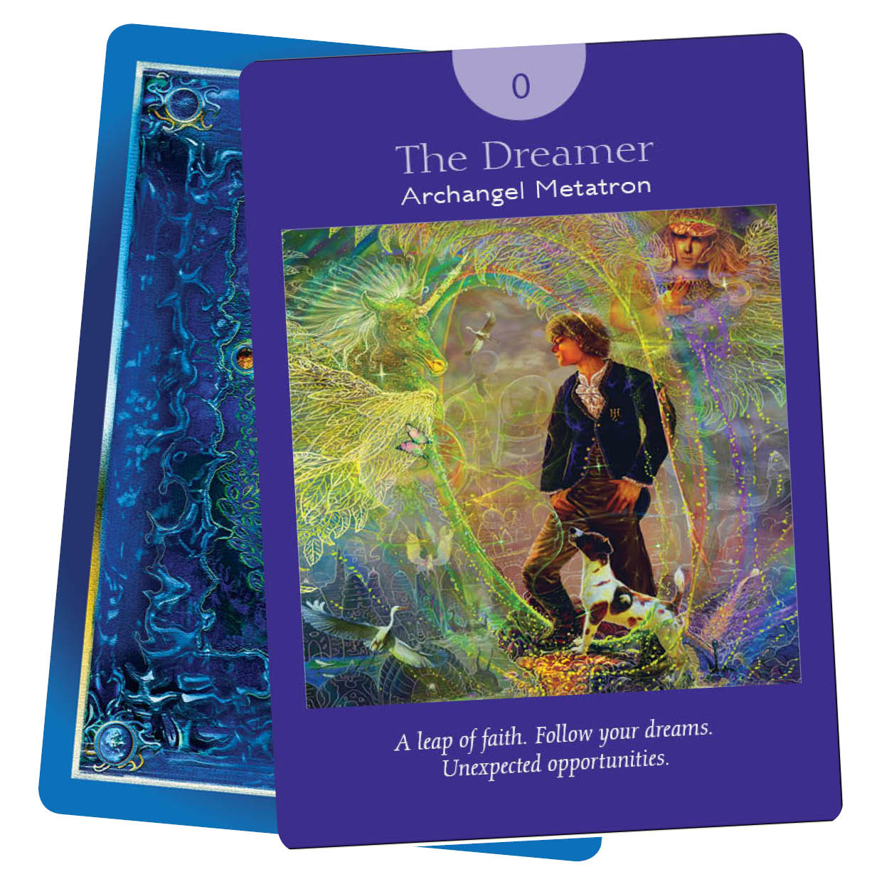 Angel Tarot - Radleigh Valentine - The Dreamer - Archangel Metatron