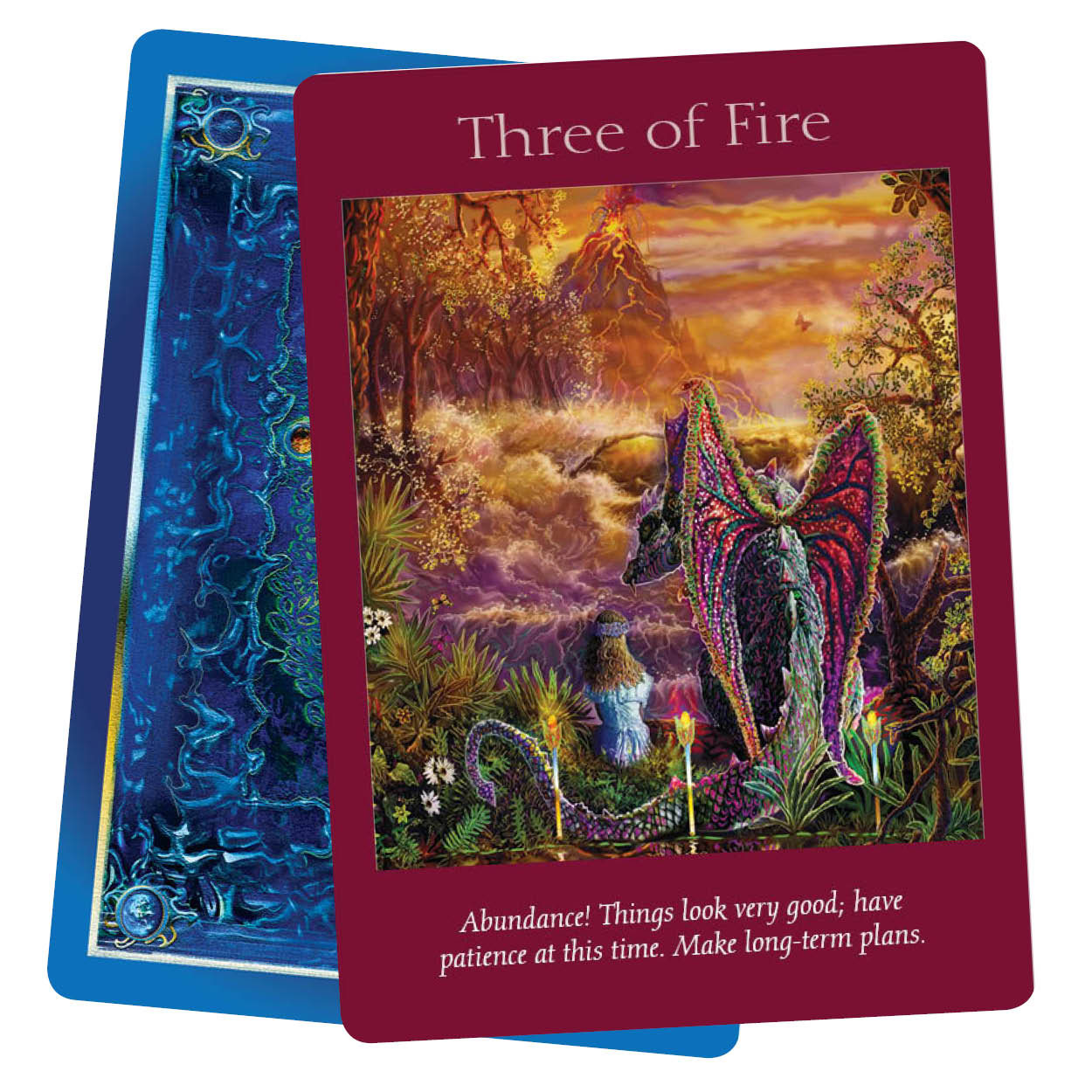Angel Tarot - Radleigh Valentine - Three of Fire