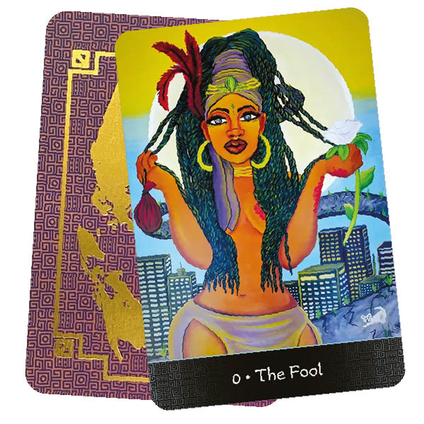 Afro Goddess Tarot Arcanas - Andrea Furtick - The Fool