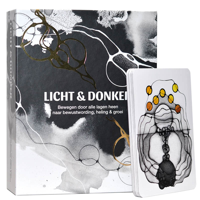 Licht &amp; Donker kaartendeck (damaged)