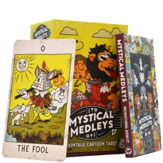 Mystical Medleys: A Vintage Cartoon Tarot
