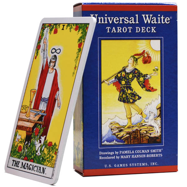 Universal Waite Tarot Deck (damaged)