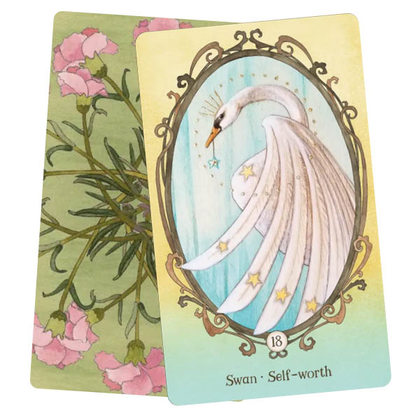 Wing Hoof and Paw An Animal Companion Oracle - Angi Sullens - Swan - Self - worth