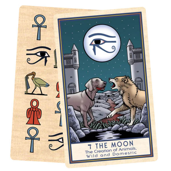 The First Occult Tarot - Robert M. Place - The Moon