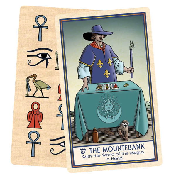 The First Occult Tarot - Robert M. Place - The Mountebank