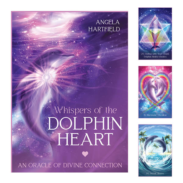 Whispers of the Dolphin Heart - Angela Harfield - cover