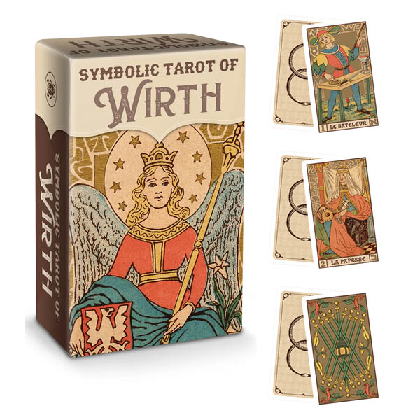 Mini Symbolic Tarot of Wirth - Bruno Letizia, Oswald Wirth - Box