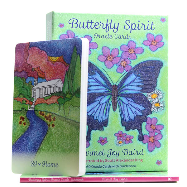 Butterfly Spirit Oracle Cards - Carmel Joy Baird - Box