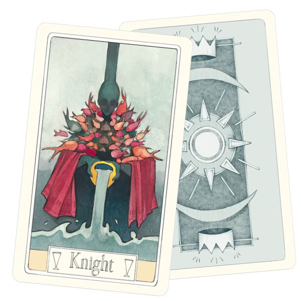 Curious Travels Tarot - Amelia Rozear - Knight