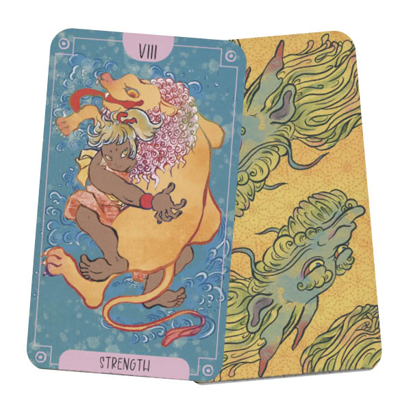 Floating World Tarot - Oliver Luke Delorie - Strength