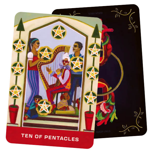 Tarot of H'Arts - Isabel Hayes - Ten of Pentacles