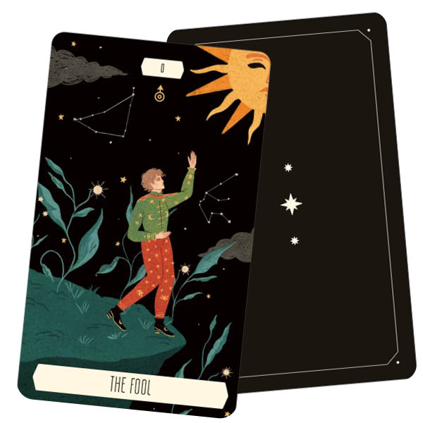 Zodiac Tarot In A Tin - Cecilia Lattari, Ana Chávez - The Fool