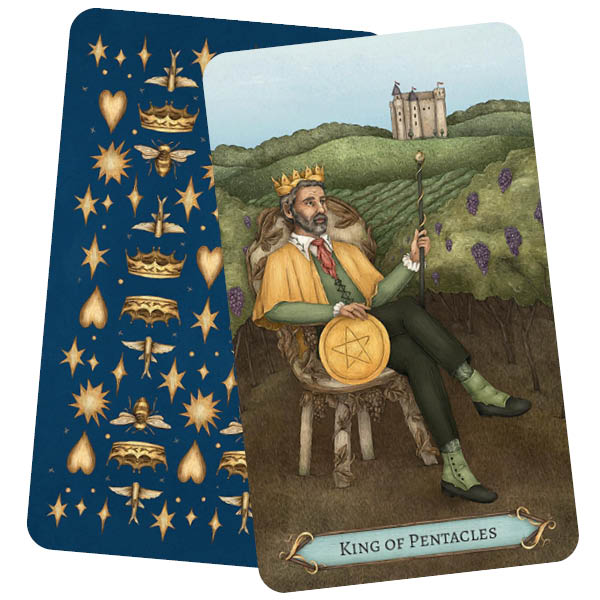 Good Fortune Tarot - Barbara Moore, Jessica Roux - King of Pentacles