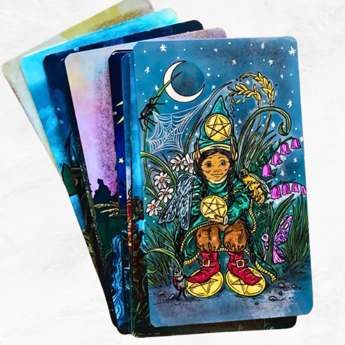 Magical Creatures Tarot - Linda Ritter - Coins