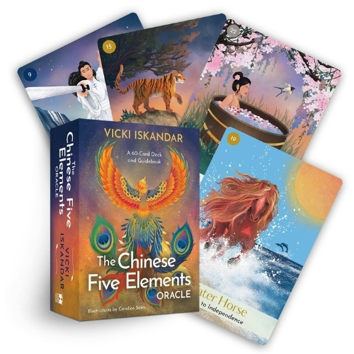 The Chinese Five Elements Oracle- A 60-Card Deck and Guidebook - Box