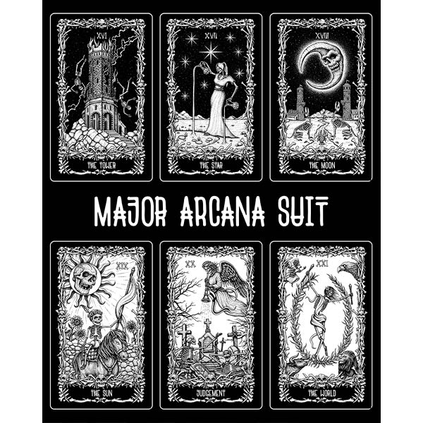 Darkside Skeleton Tarot - Major Arcana 4