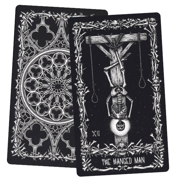 Darkside Skeleton Tarot - The Hanged man