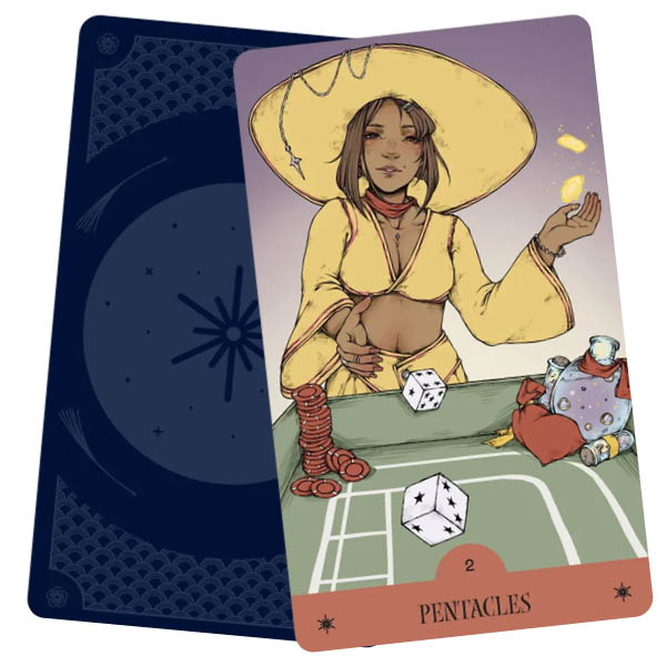 Find Your Magic Tarot - Giulia Manzi - Sara Rotlich - 2 Pentacles