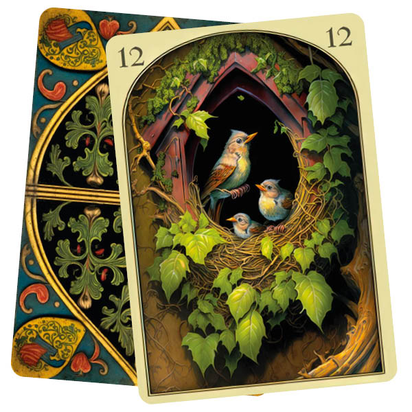 Medieval Lenormand Oracle - Arturo Villone - 12