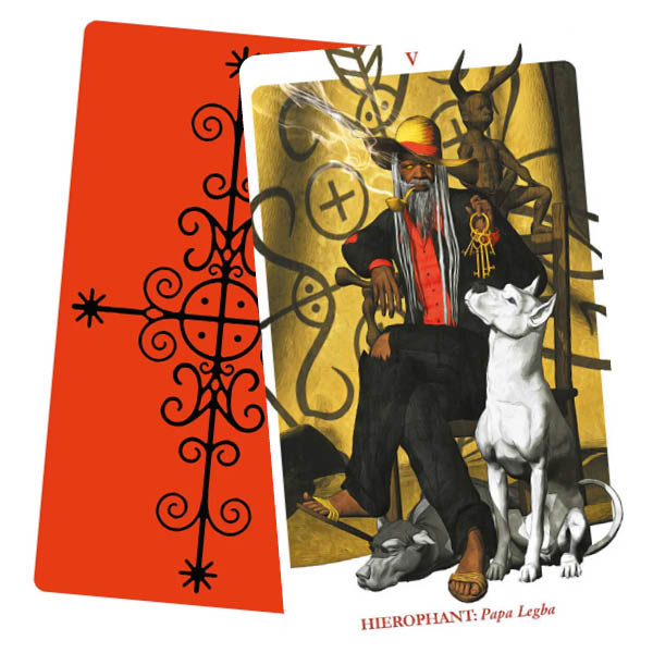 Voodoo Tarot - Fabio Listrani - Hierophant - Papa Legba