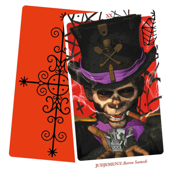 Voodoo Tarot - Fabio Listrani - Judjement - Baron Samedi