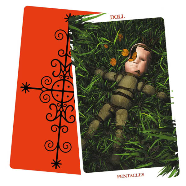 Voodoo Tarot - Fabio Listrani - Pentacles Doll