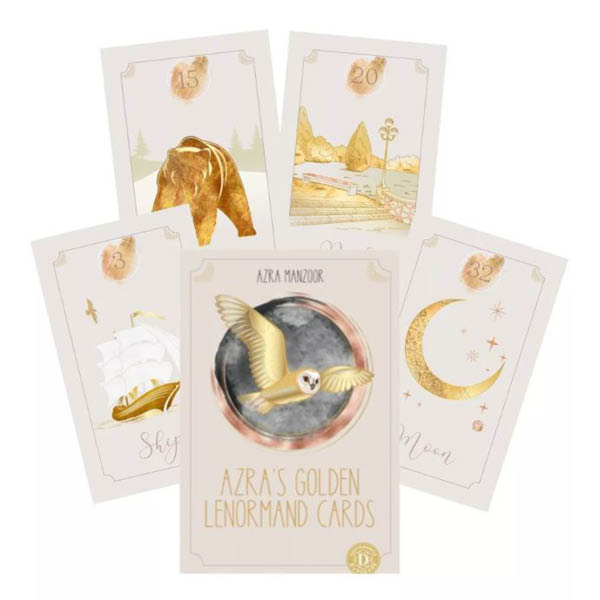 Azra's Golden Lenormand Cards - Azra Manzoor - Packshot