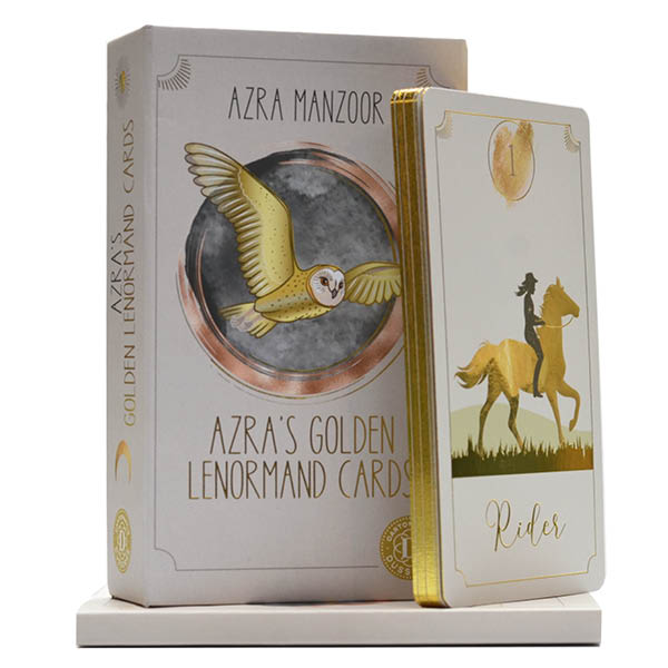 Azra's Golden Lenormand Cards - Azra Manzoor - box