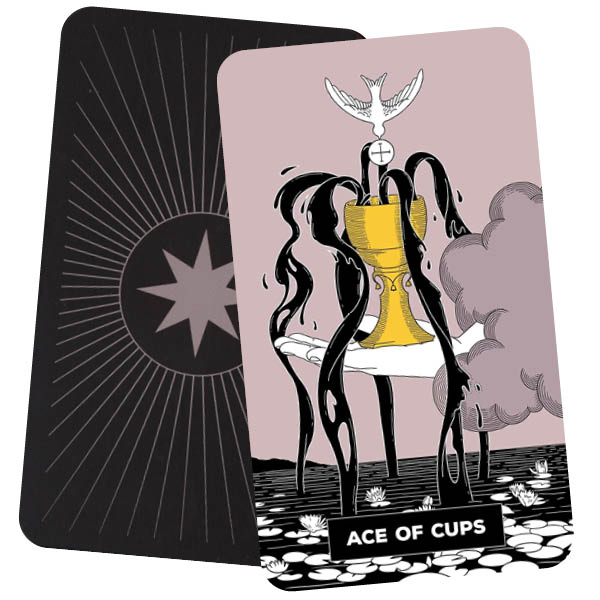 The Change Tarot - by Jessica Dore - Ace of Cups