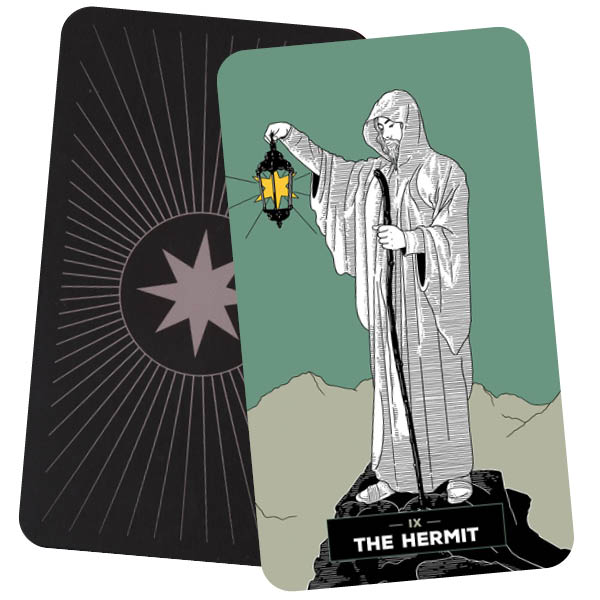 The Change Tarot - by Jessica Dore - The Hermit