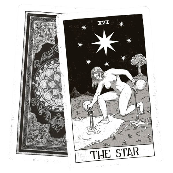 Black Ritual Tarot - Adam Zonca -The Star