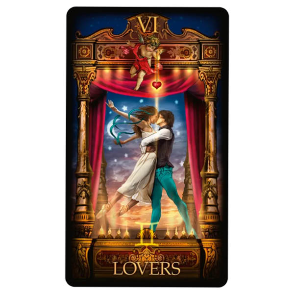 Marchetti Tarot - Lee Bursten - Ciro Marchetti - Lovers VI