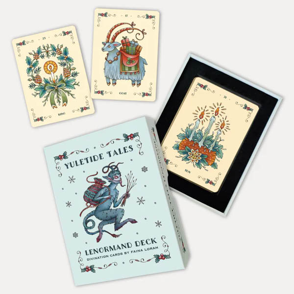 Yuletide Tales - Lenormand deck - box