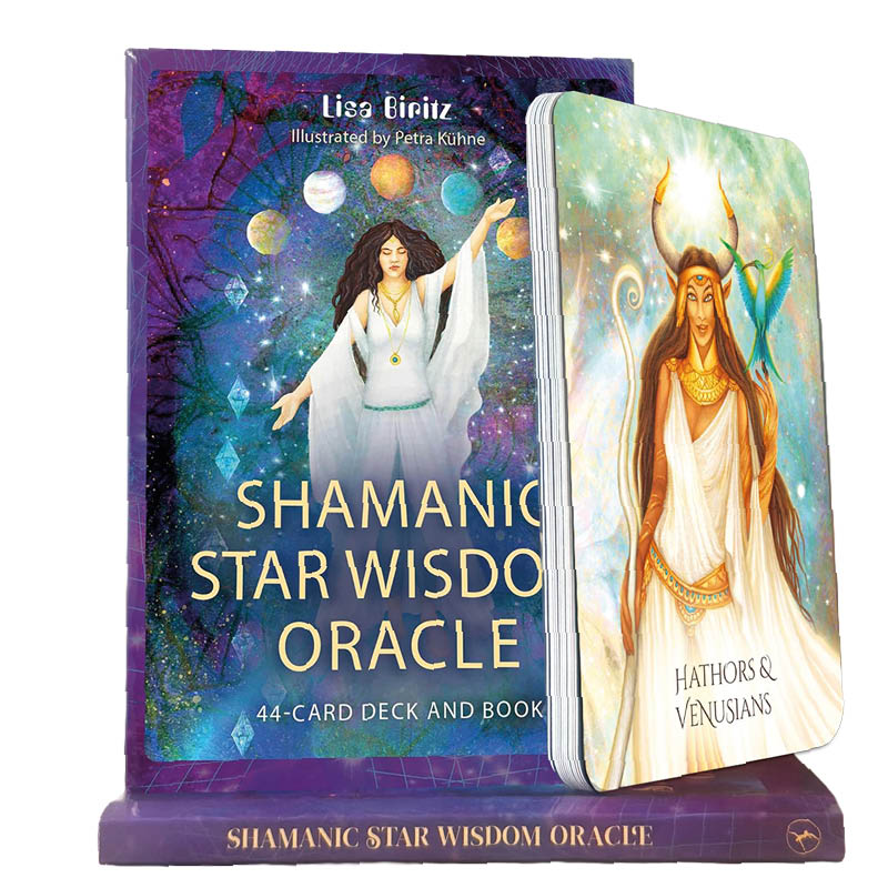 Shamanic Star Wisdom Oracle - by Lisa Biritz (Author), Petra Kühne (Illustrator)