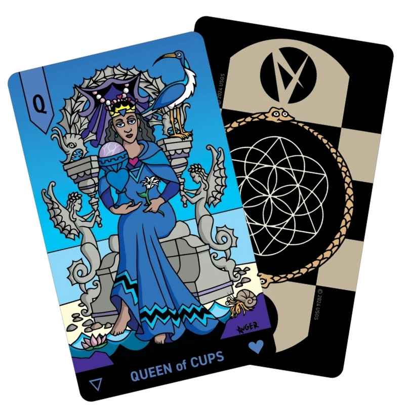 Allcento Tarot - Queen of Cups