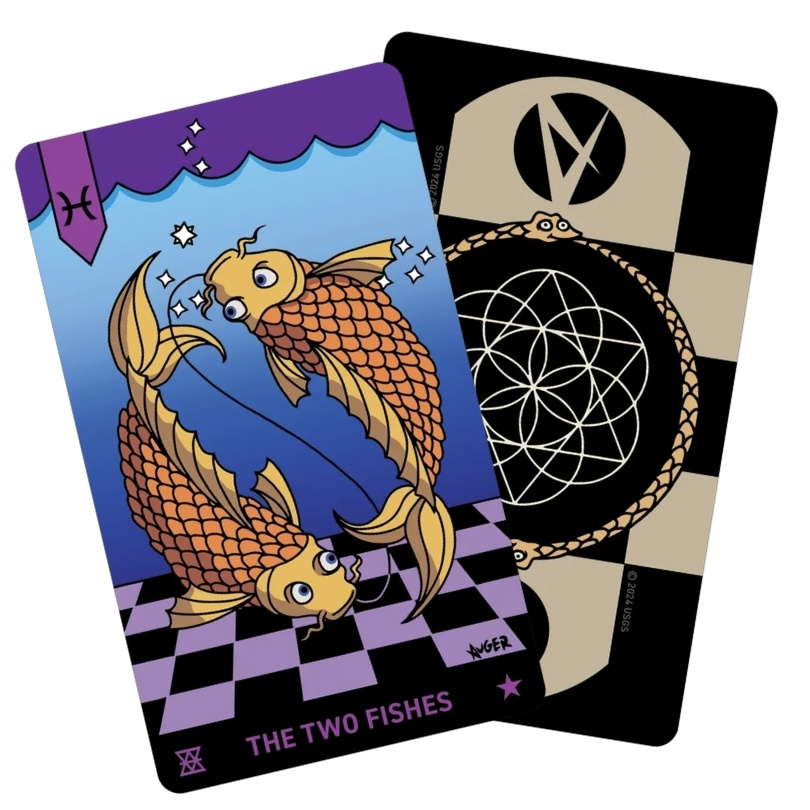 Allcento Tarot - The Two Fishes