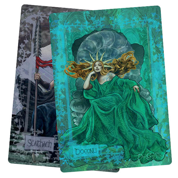 Celtic Goddesses Witches and Queen Oracle - D
