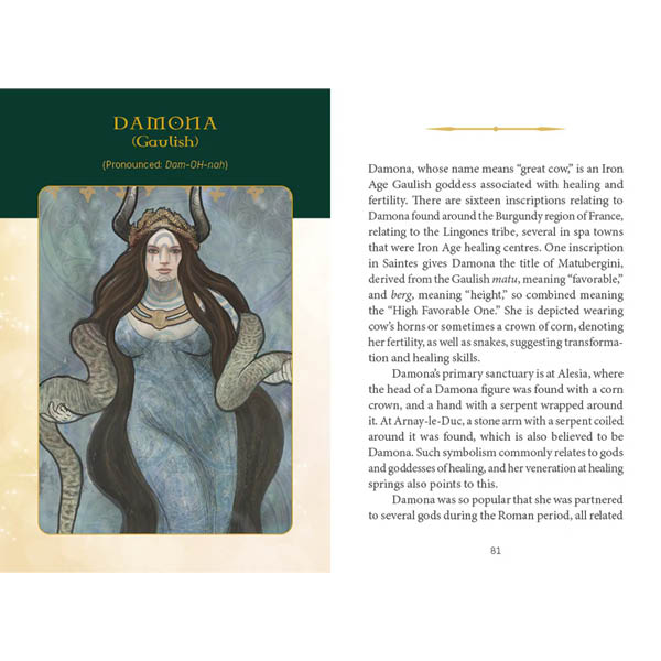 Celtic Goddesses Witches and Queen Oracle - book