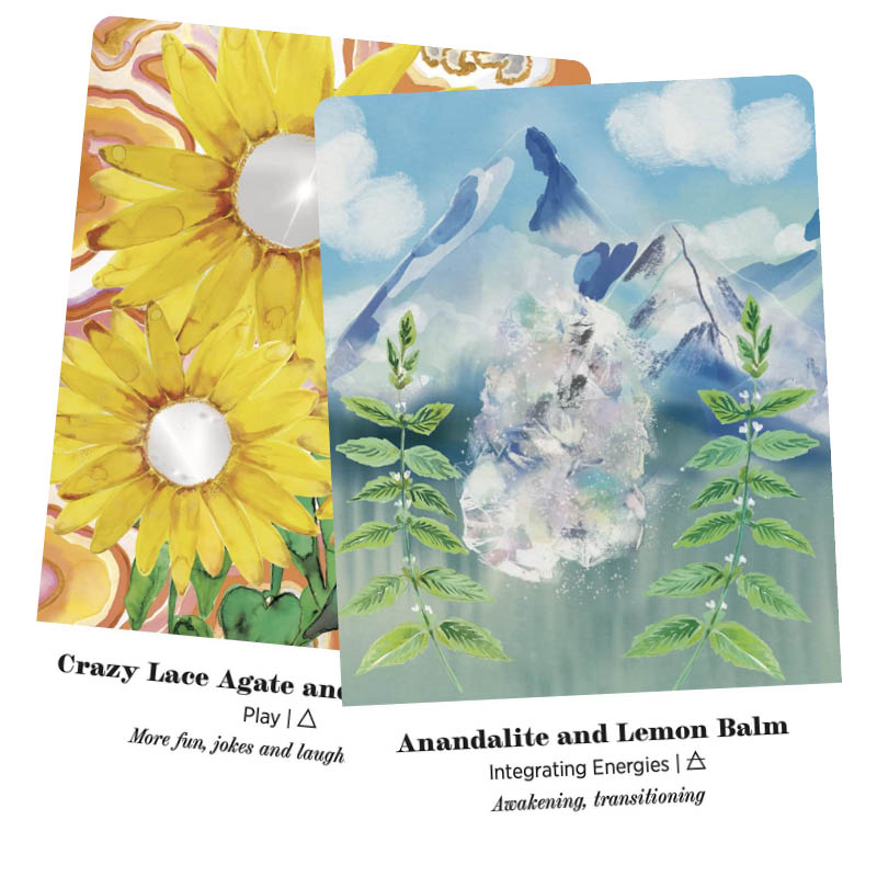 Earth Alchemy Oracle - Anandalite and Lemon Balm