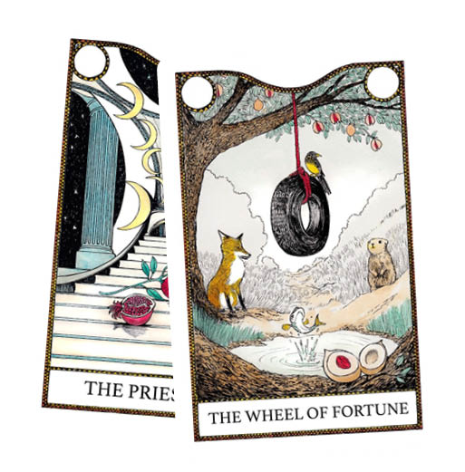 Elemental Power Tarot - Melinda Lee Holm - Wheel of Fortune