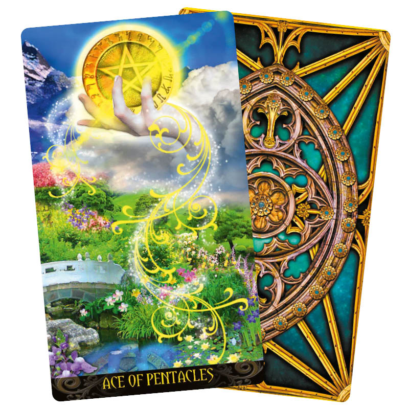 Illuminati Tarot - Ace of Pentacles