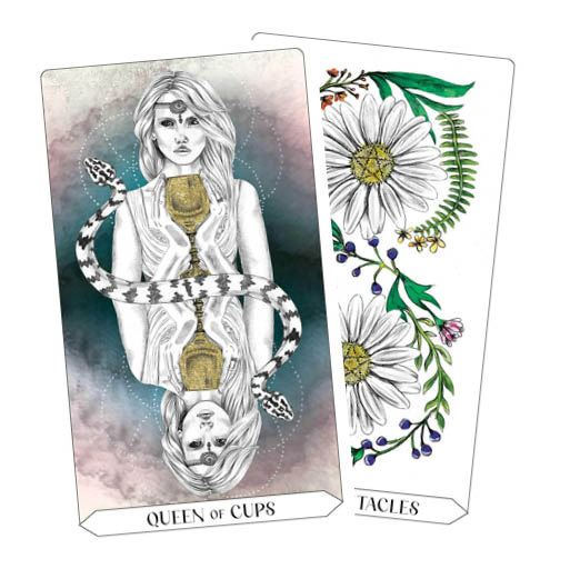 Lumina Tarot - Lauren Aletta - Queen of Cups