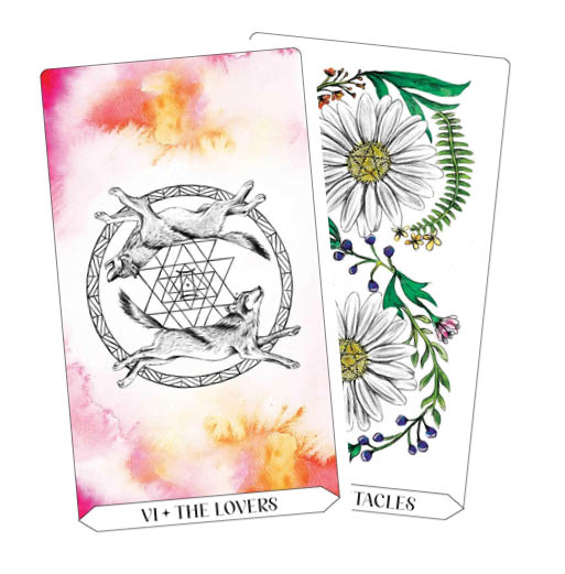 Lumina Tarot - Lauren Aletta - The Lovers