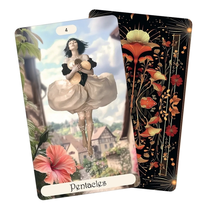 Magical Hours Tarot - Pentacles 4