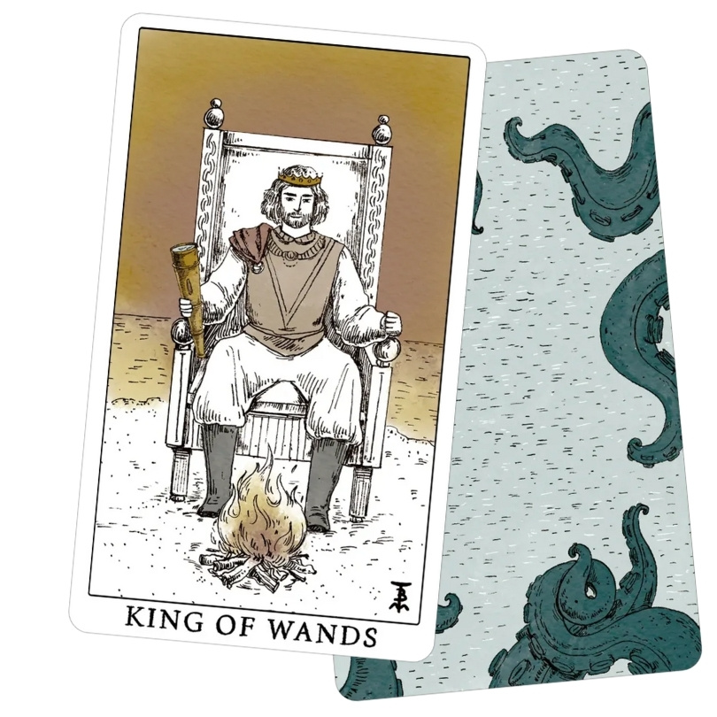 Tempest Tarot Deck - King of Wands