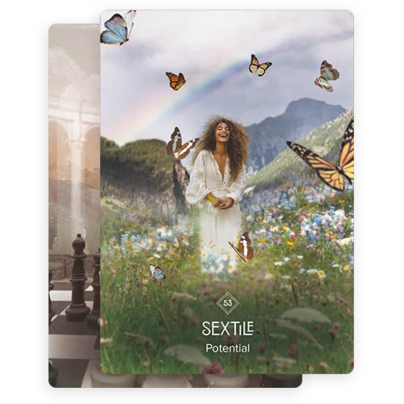 The Business Astrology Oracle - Sextile