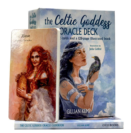 The Celtic Goddess Oracle Deck - Gillian Kemp - Box