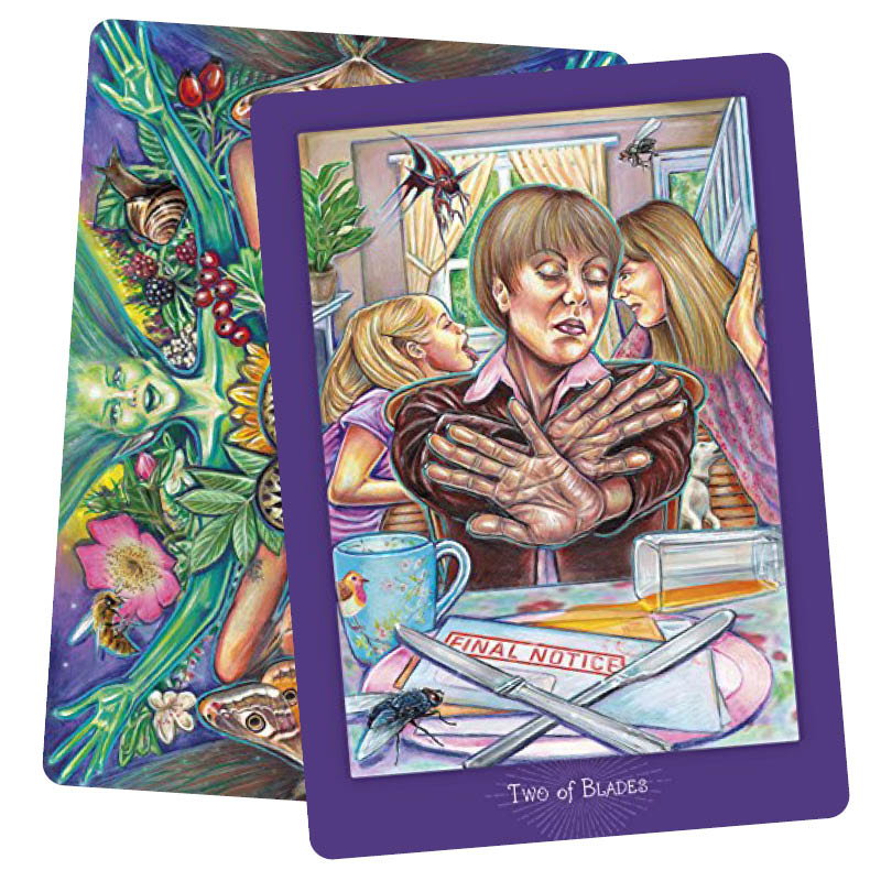 The Everyday Enchantment Tarot - Two of Blades