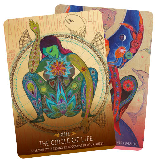 The Medicijne Woman Oracle - Catherine Maillard - The Circle of Life